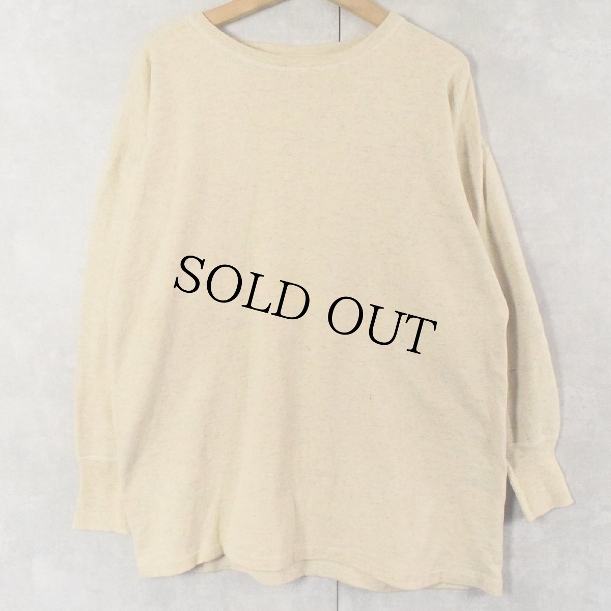 画像1: 50〜60's EURO インナーカットソー (1)