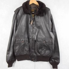 画像1: FLIGHT APPAREL INDUSTRIES INC. "G-1 TYPE" フライトレザージャケット 48L  (1)