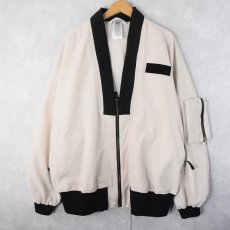 画像1: adidas PARLEY ボンバージャケット XL (1)