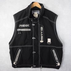 画像1: PHENIX デザインベスト BLACK L (1)