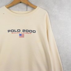 画像1: 90's POLO SPORT Ralph Lauren ロゴプリントスウェット L (1)