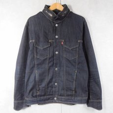 画像1: Levi's デザインデニムジャケット L (1)
