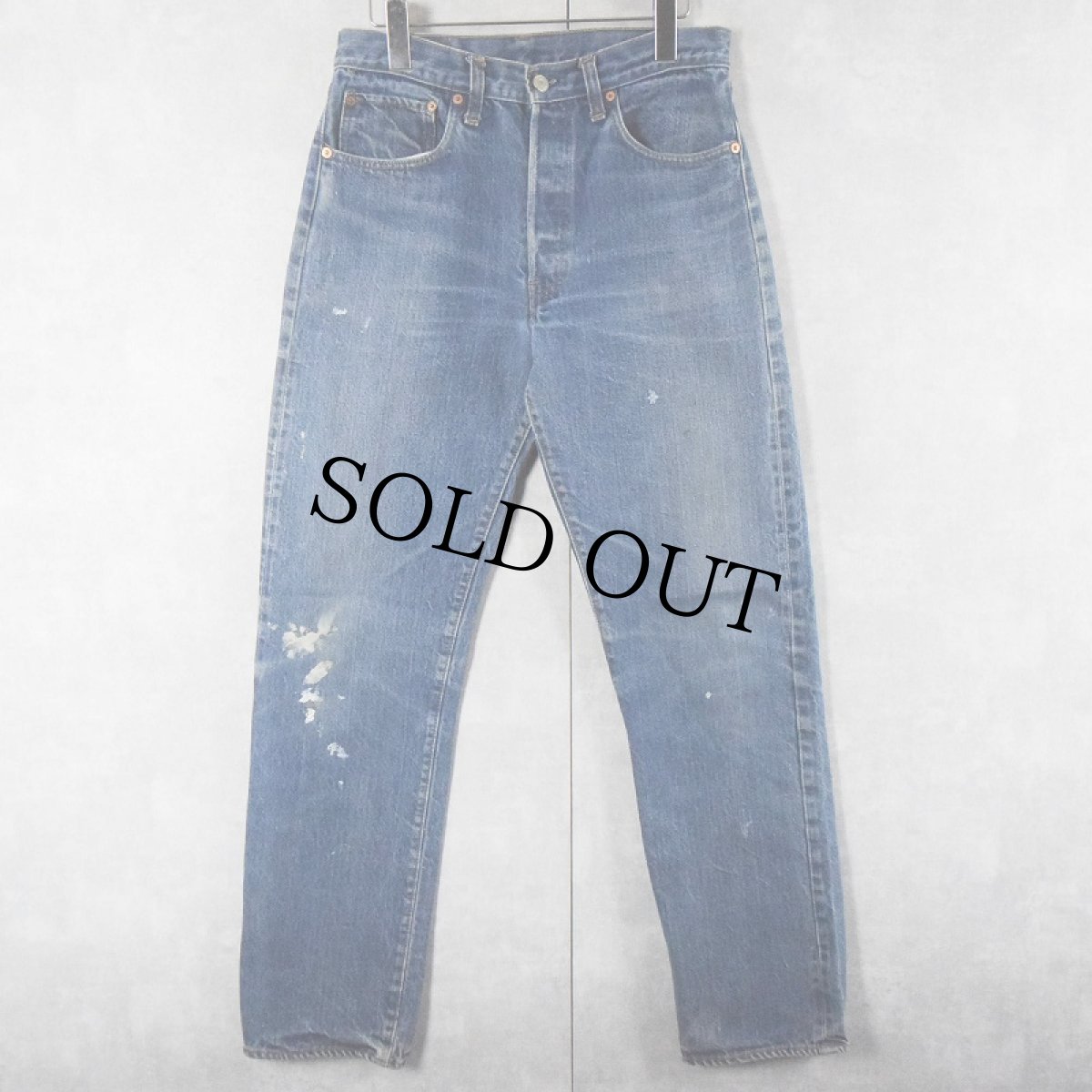 画像1: 70's Levi's 501 USA製 66後期 デニムパンツ W30 (1)