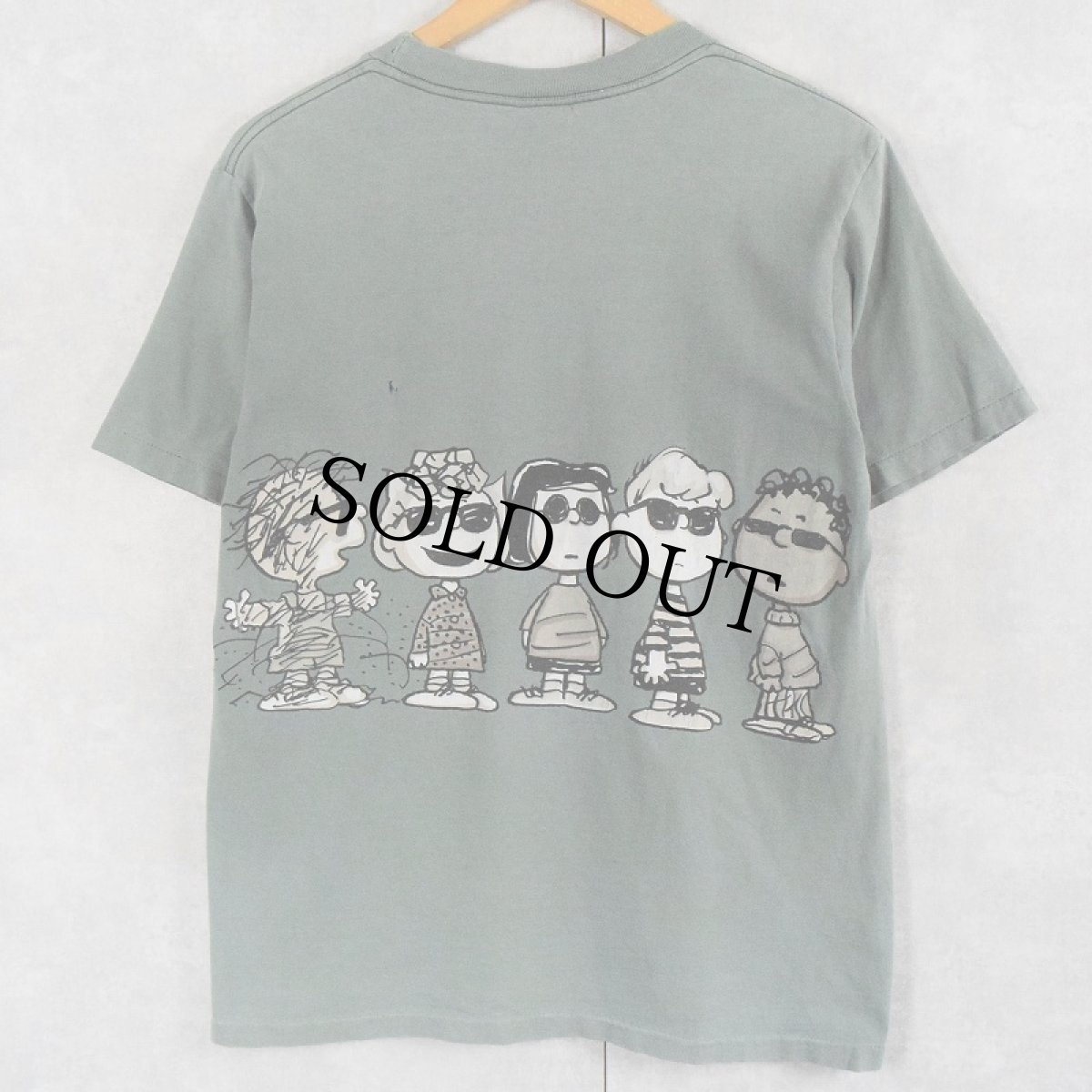 画像2: 90's PEANUT USA製 パロディプリントTシャツ L (2)