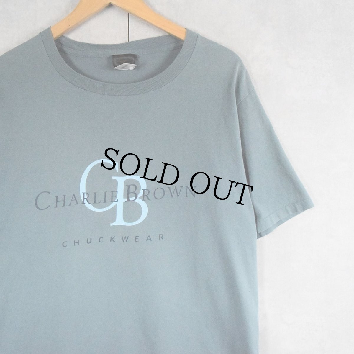 画像2: 90's SNOOPY USA製 "JOE COOL" パロディプリントTシャツ L (2)