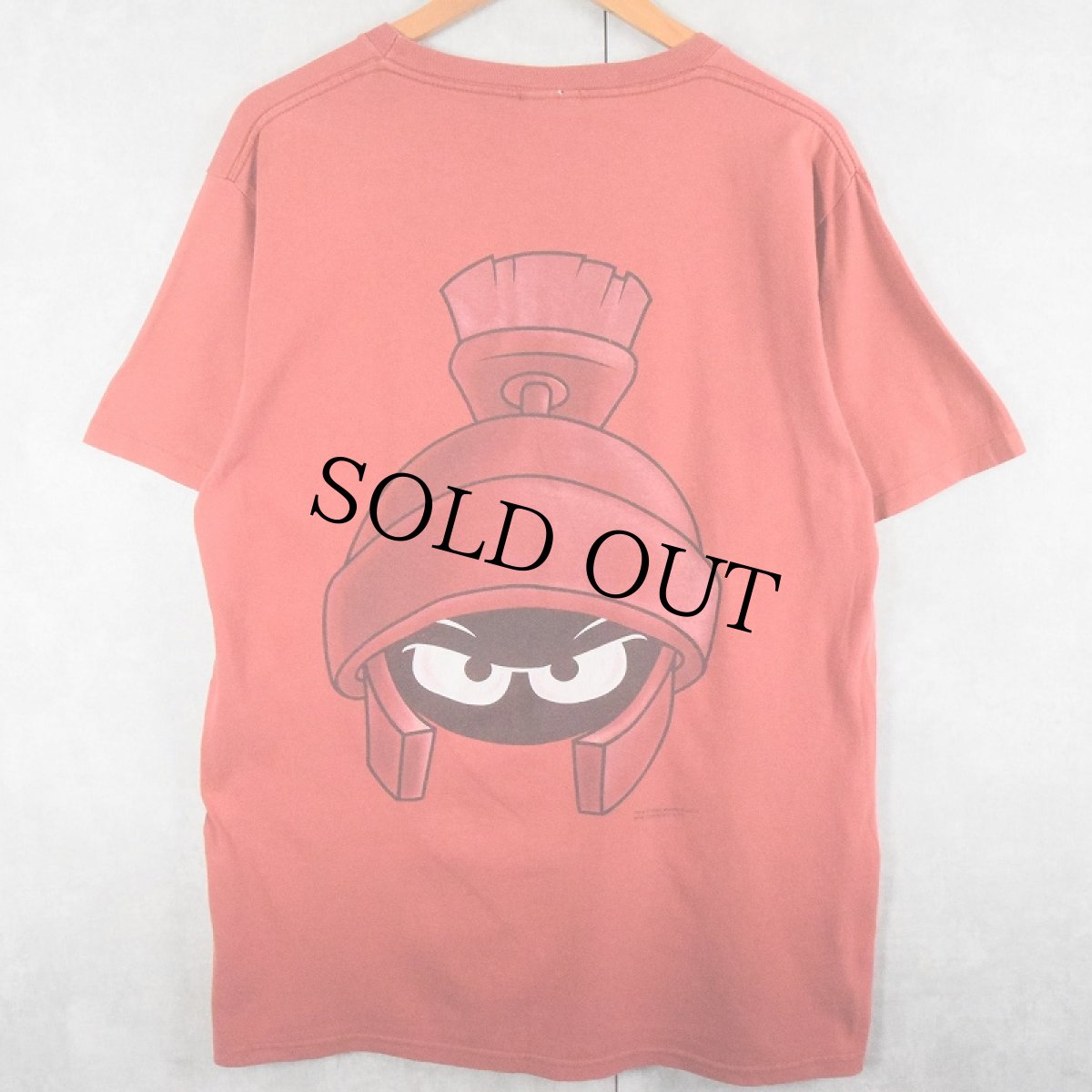 画像1: 90's MARVIN the MARTIAN USA製 パロディプリントTシャツ L (1)