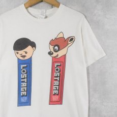 画像1: LOSTAGE パロディプリントTシャツ M (1)