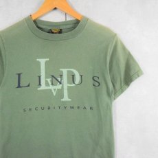 画像2: 90's LINUS USA製 パロディプリントTシャツ XL (2)