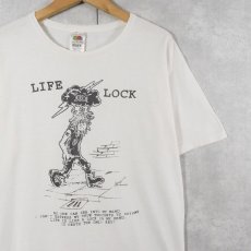 画像1: DOOM "LIFE LOCK" ハードコアバンド プリントTシャツ M (1)