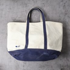画像1: 90's〜 L.L.Bean USA製 キャンバストートバッグ EXTRA LARGE (1)