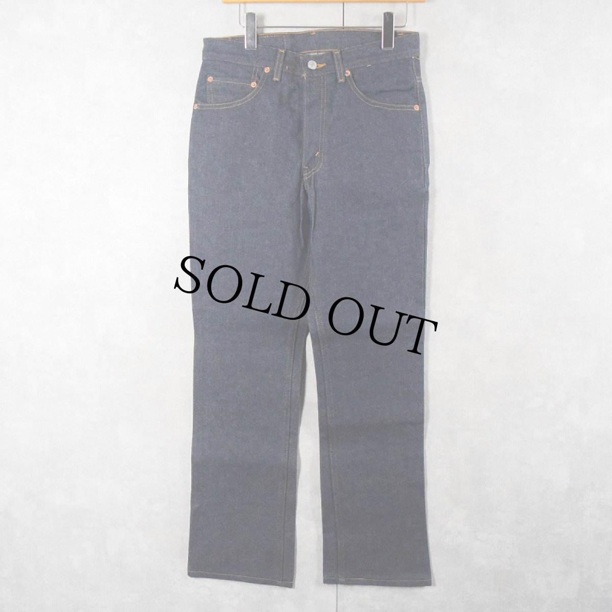 画像2: 2000's Levi's 517 ブーツカットデニムパンツ DEADSTOCK W31 (2)