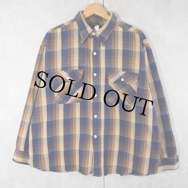 70s 70年代 ビックヤンク ワーク チェック柄 ヘビー | ビンテージ古着