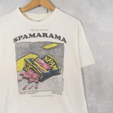 画像1: 90's SPAM USA製 "SPAMARAMA" プリントTシャツ L (1)