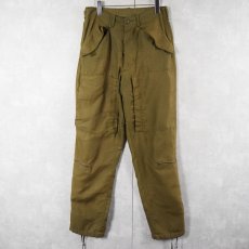 画像1: 70's U.S.ARMY ヘリクルーパンツ SMALL-LONG (1)