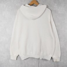 画像2: 90's RUSSELL ATHLETIC 無地スウェットジップパーカー L (2)