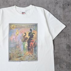 画像1: 90's SALVADOR DALI USA製 "幻覚剤的闘牛士" アートプリントTシャツ L (1)