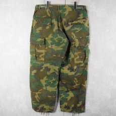 画像2: 60's U.S.ARMY ERDL迷彩 ブラウンリーフ ジャングルファティーグパンツ 5th MEDIUM REGULAR (2)
