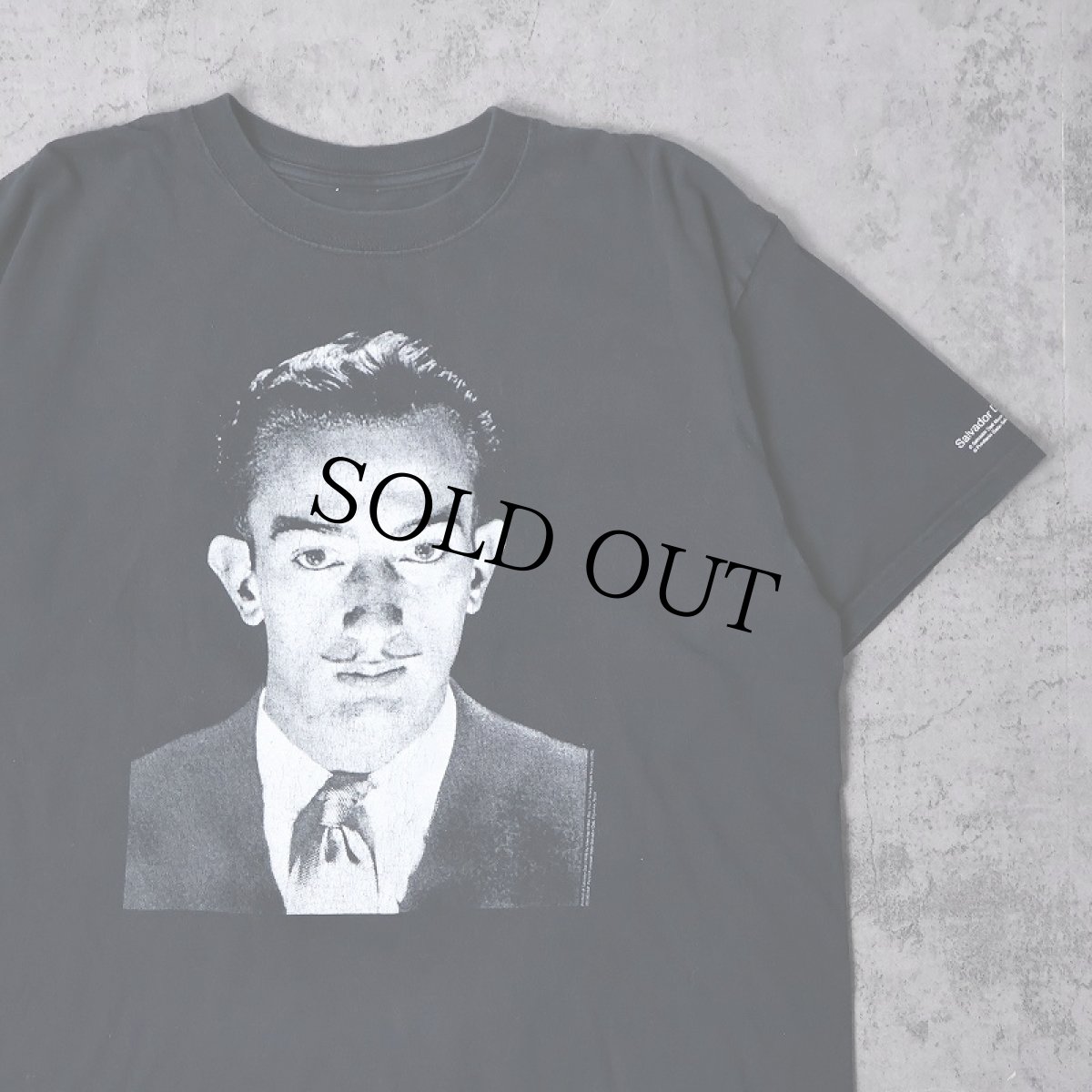 画像1: 90's Man Ray "SALVADOR DALI" SALVADOR DALI MUSEUM フォトプリントTシャツ (1)
