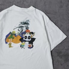 画像1: 90's Davis Anime Club アニメキャラクタープリントTシャツ L (1)