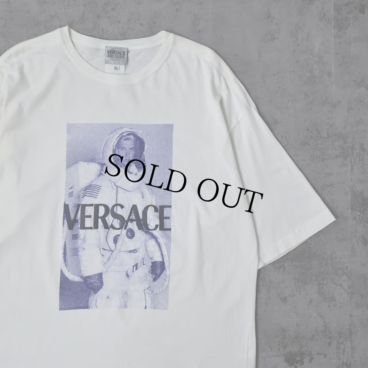 画像1: Bruce Weber "VERSACE" フォトプリントTシャツ XL (1)