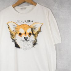 画像1: 90's "CHIHUAHUA" 犬プリントTシャツ XXL (1)