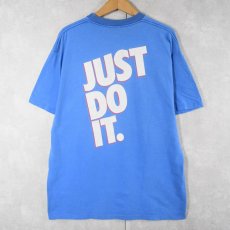 画像2: 90's NIKE 銀タグ USA製 "JUST DO IT." ロゴプリントTシャツ XL (2)