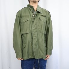 画像2: 60’s U.S.ARMY M-65 フィールドジャケット 2nd MEDIUM-SHORT (2)