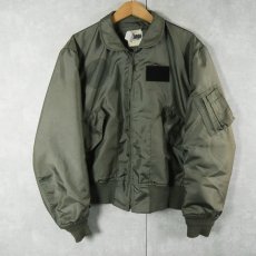 画像1: 80's U.S.AIR FORCE CWU-36/P "TYPE B" フライトジャケット LARGE (1)