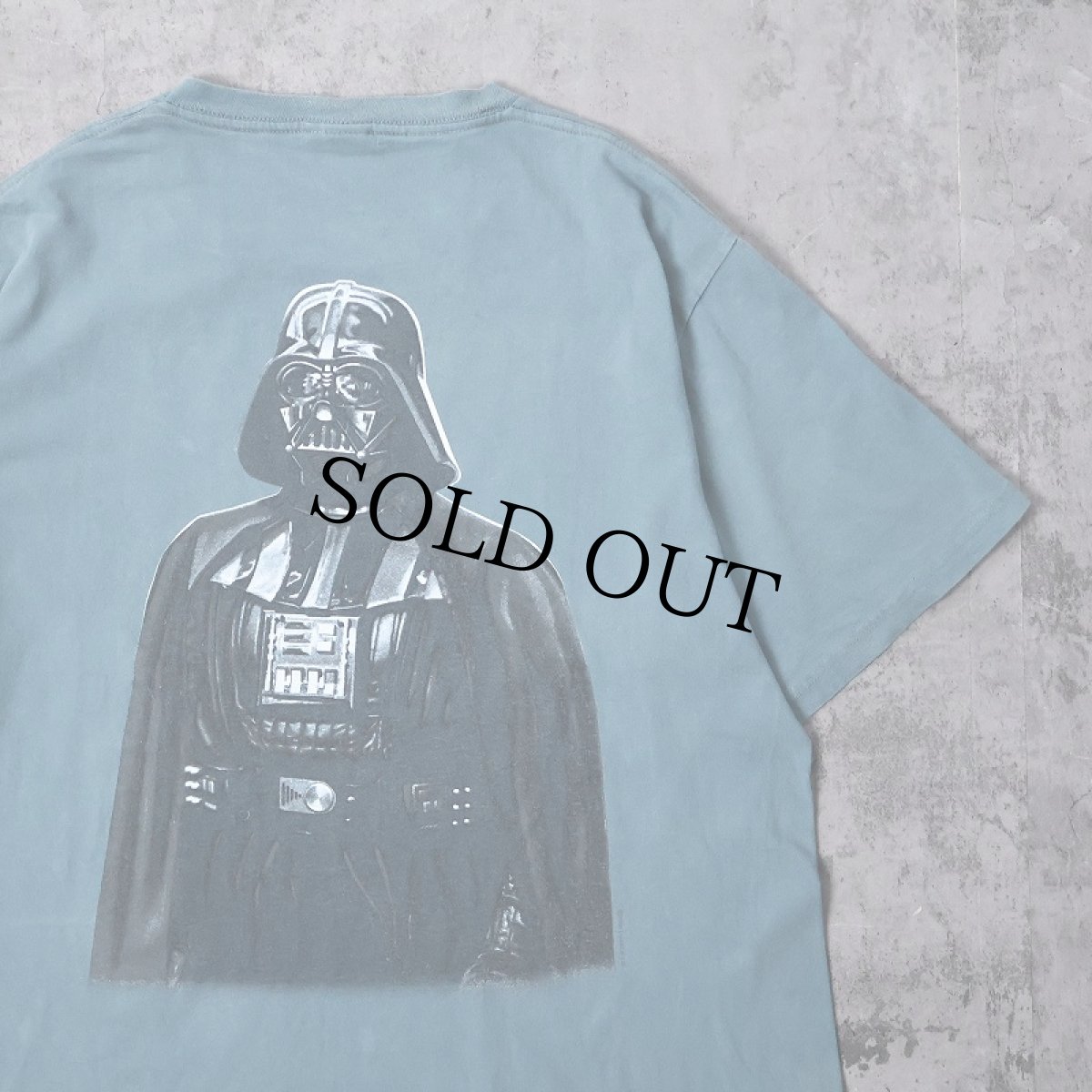 画像1: 90's STARWARS USA製 "DARTH VADER" Calvin Klein パロディプリントTシャツ XL (1)