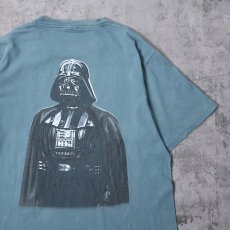 画像1: 90's STARWARS USA製 "DARTH VADER" Calvin Klein パロディプリントTシャツ XL (1)