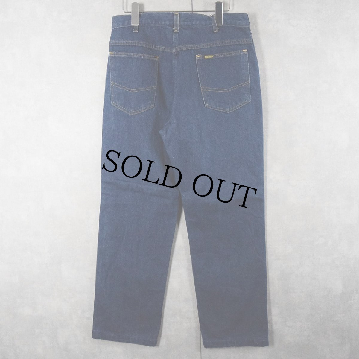 画像5: 【SALE】 70's OSHKOSH USA製 裏ネル デニムパンツ W31 (5)