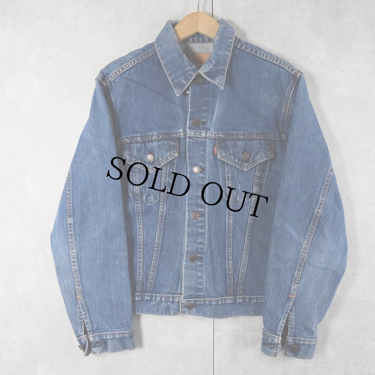 画像1: 70's Levi's 70505 デニムジャケット SIZE42 (1)