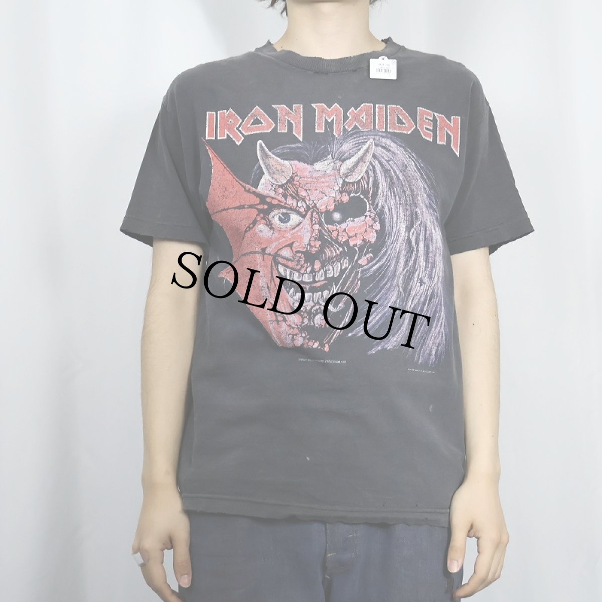 画像3: 2003 IRON MAIDEN USA製 "PURGATORY?" ヘヴィメタルバンドツアーTシャツ M (3)