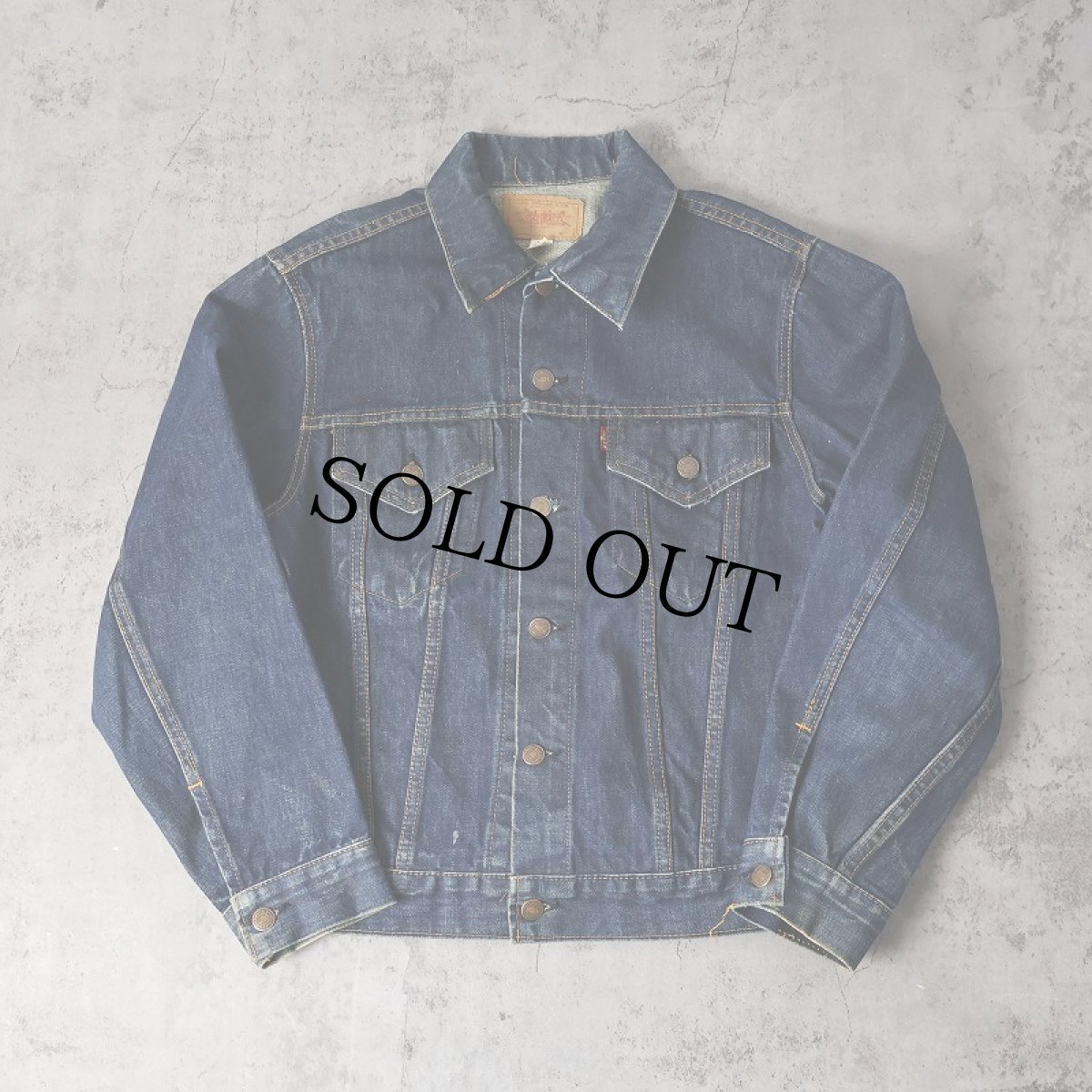 画像1: 60〜70's LEVI'S 70505 BIGE USA製 デニムジャケット size40 (1)