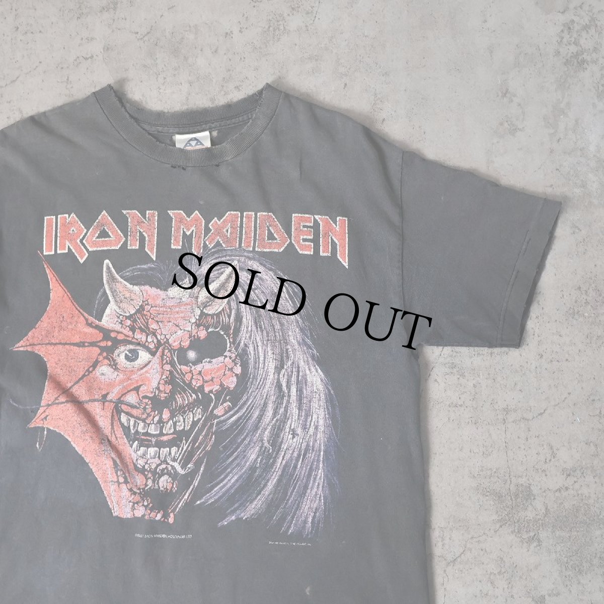 画像1: 2003 IRON MAIDEN USA製 "PURGATORY?" ヘヴィメタルバンドツアーTシャツ M (1)