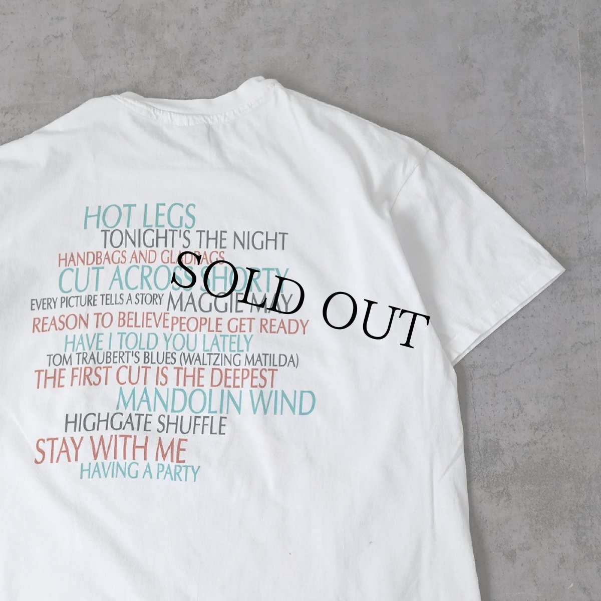 画像2: 1993 ROD STEWART USA製 ミュージシャンTシャツ XL (2)