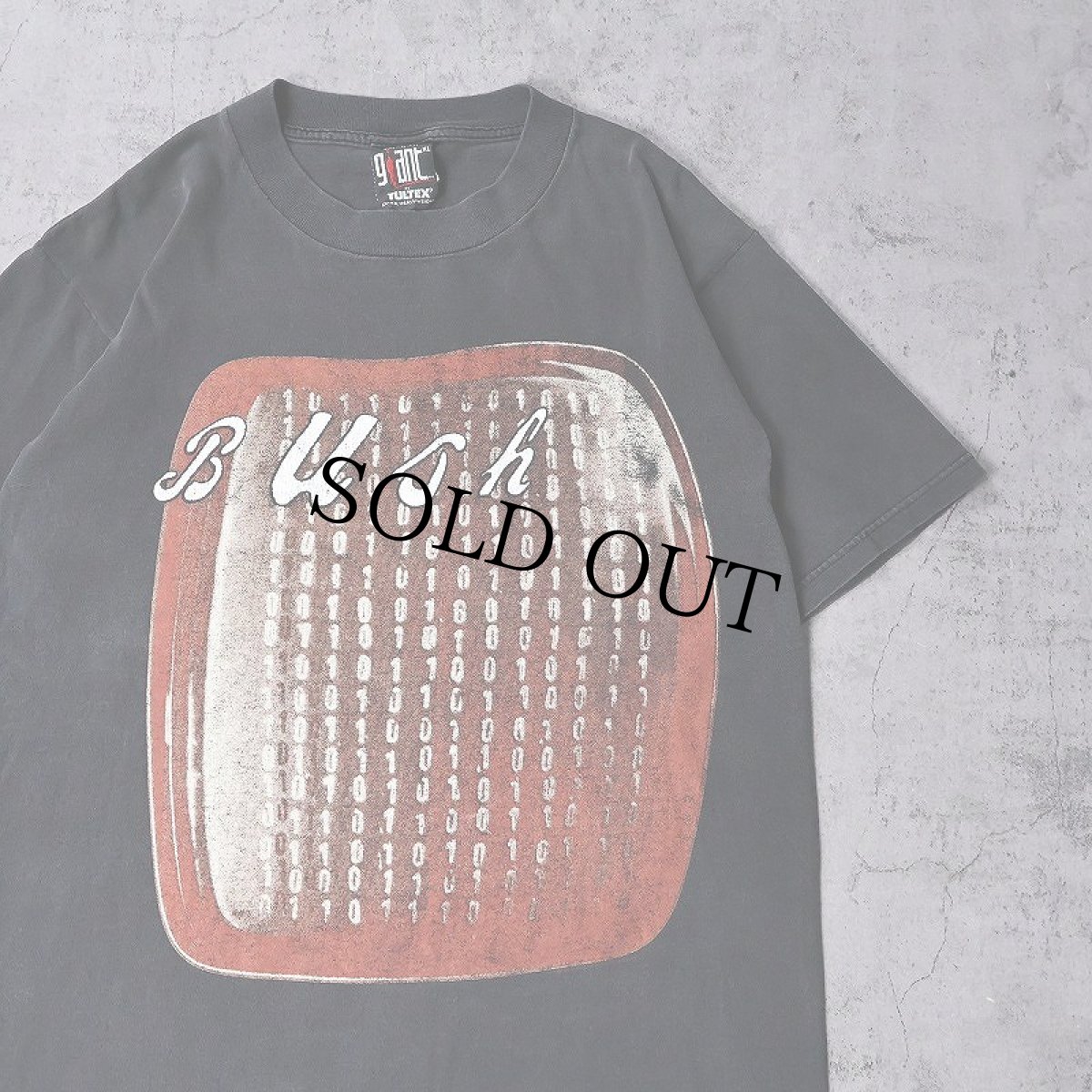画像1: 1995 Bush USA製 ロックバンドツアーTシャツ XL (1)