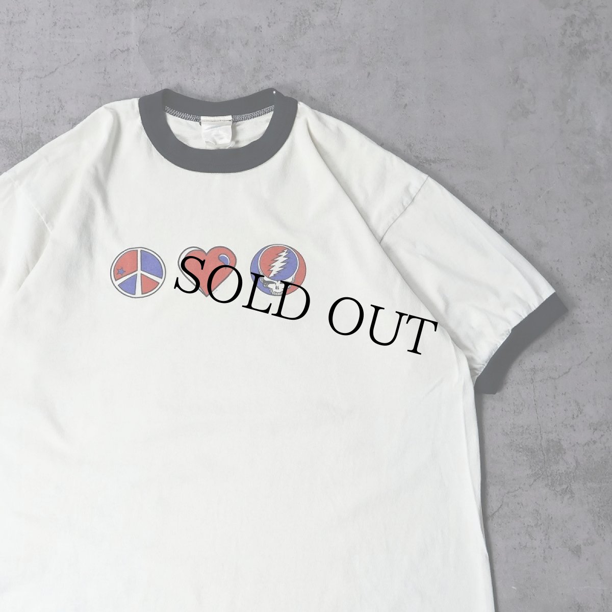 画像1: 1996 GRATEFUL DEAD USA製 ロックバンドリンガーTシャツ L (1)