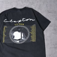 画像2: 1992 ERIC CLAPTON USA製 "U.S. TOUR" ミュージシャンツアーTシャツ BLACK L (2)