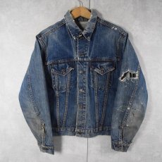 画像1: 60〜70's LEVI'S 70505 BIGE デニムジャケット  (1)