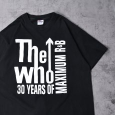 画像1: 1994 THE WHO USA製 "30 YEARS OF MAXIMUM R&B" ロックバンドアルバムTシャツ BLACK XL (1)
