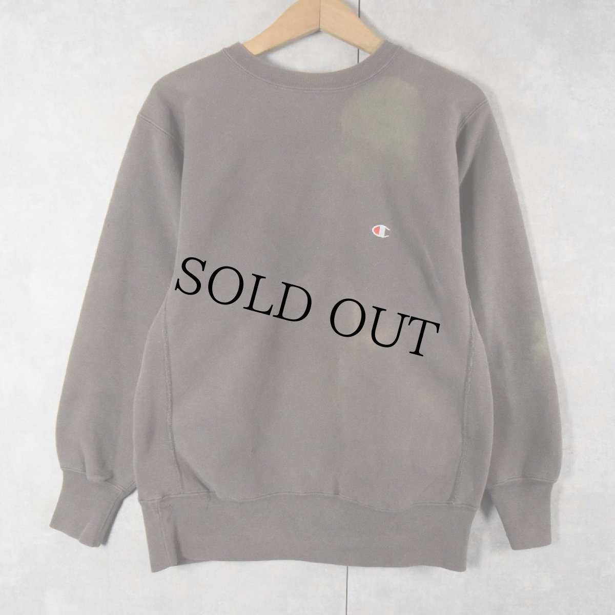 画像1: 90's Champion REVERSE WEAVE 目付き スウェット (1)