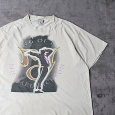 画像1: 90's MICHAEL JACKSON "KING OF POP HISTORY WORLD TOUR" ミュージシャンツアーTシャツ XL (1)