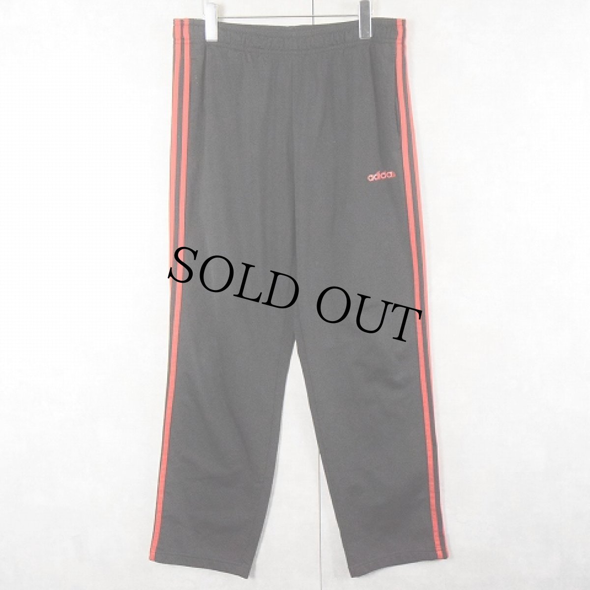 画像1: 【SALE】 adidas サイドライン トラックパンツ BLACK L (1)