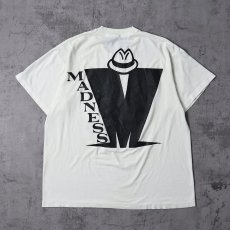 画像2: 80's MADNESS USA製 スカバンド プリントTシャツ XL (2)