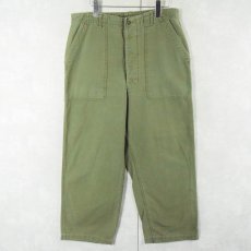 画像1: 60's U.S.ARMY "サイドアジャスタ付き" ベイカーパンツ LARGE (1)
