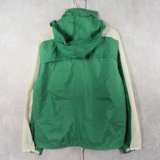 画像2: 80's NIKE 紺タグ ロゴプリント ナイロンジャケット M (2)