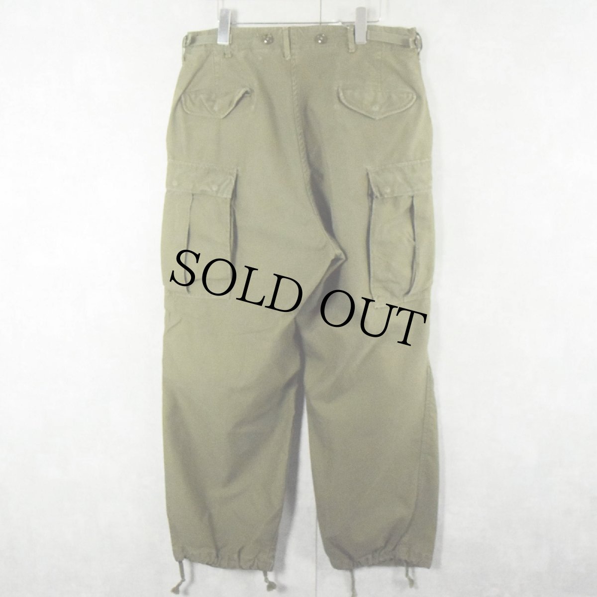 画像2: 50's U.S.ARMY M-51 フィールドパンツ REGULAR-MEDIUM (2)