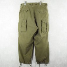 画像2: 50's U.S.ARMY M-51 フィールドパンツ REGULAR-MEDIUM (2)