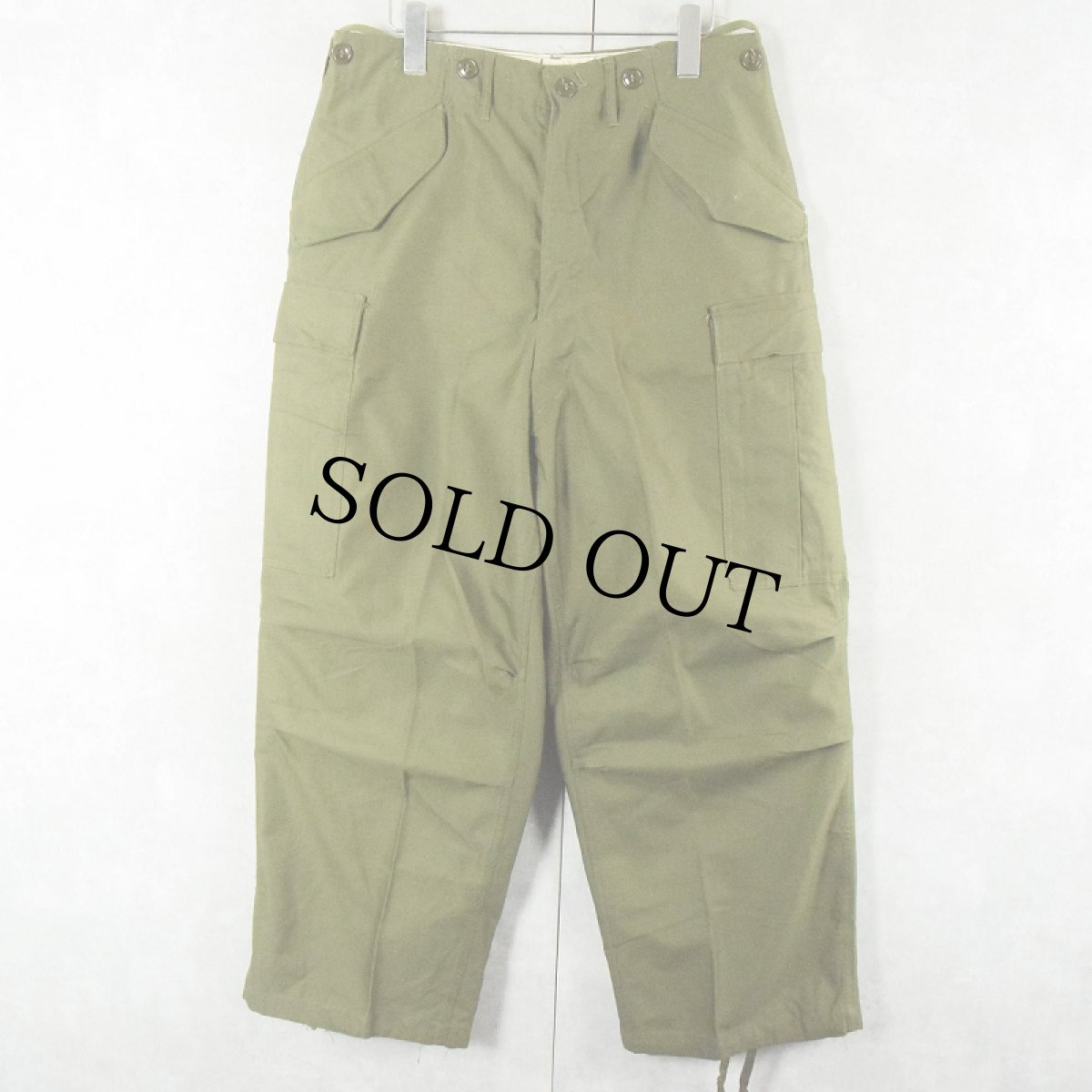 画像1: 50's U.S.ARMY M-51 フィールドパンツ DEADSTOCK SHORT SMALL (1)
